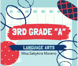 3RO. GRADO "A" - LANGUAGE ARTS - MAT25