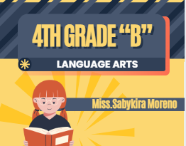 4TO. GRADO "B" - LANGUAGE ARTS - MAT25