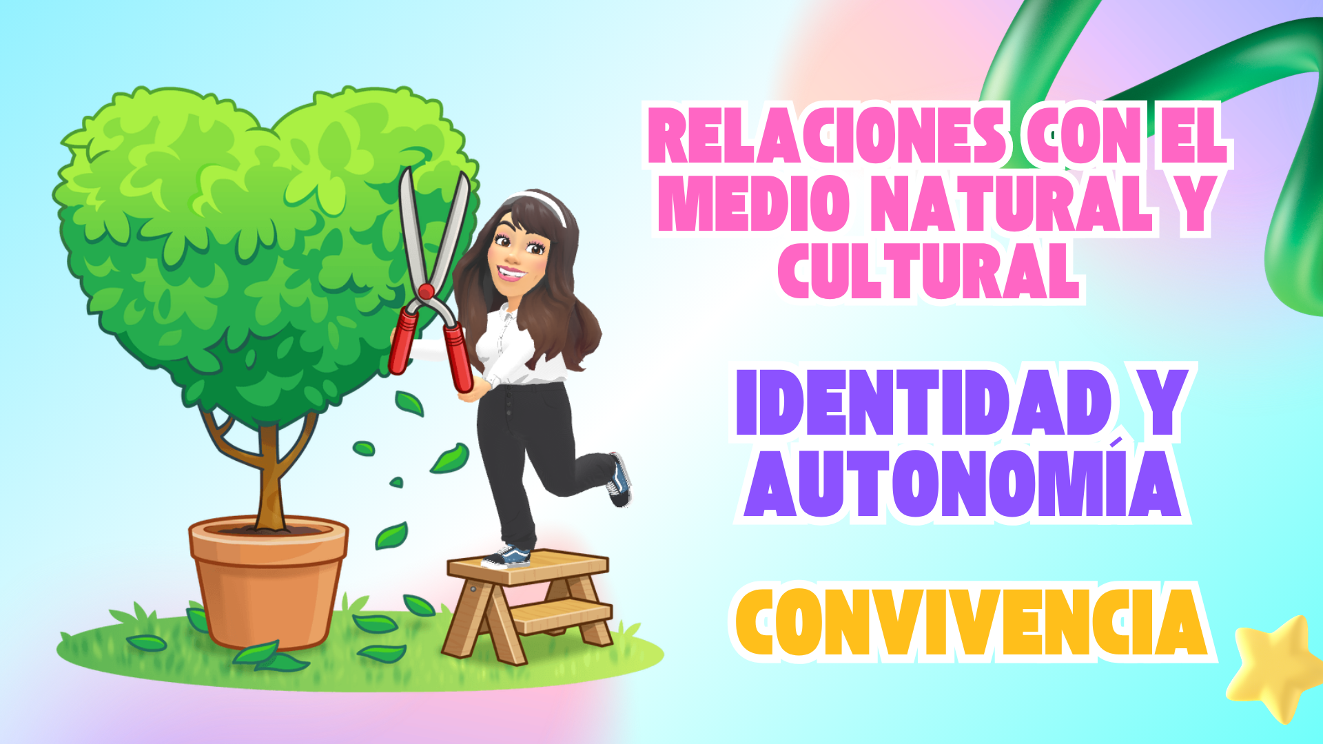 KINDER "B" - RELACIONES CON EL MEDIO NATURAL Y CULTURAL / IDENTIDAD Y AUTONOMÍA / CONVIVENCIA - MAT26