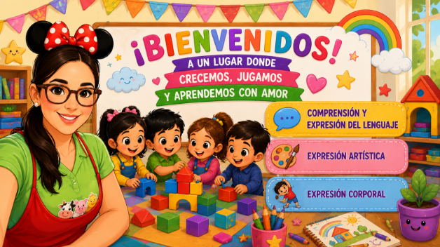 KINDER "C" - COMPRENSIÓN Y EXPRESIÓN DEL LENGUAJE/EXPRESIÓN ARTÍSTICA/EXPRESIÓN CORPORAL Y MOTRICIDAD / TUTORIA - MAT26