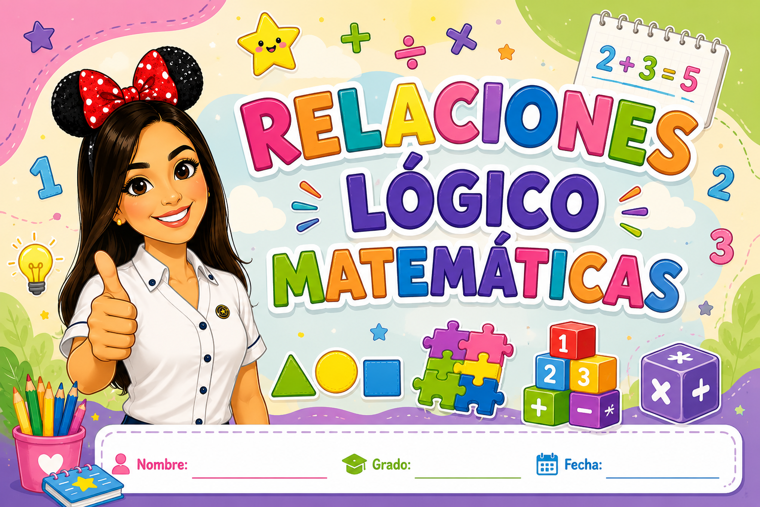 1ER. GRADO "A" - RELACIONES LÓGICO MATEMÁTICAS/AJEDREZ - MATU26