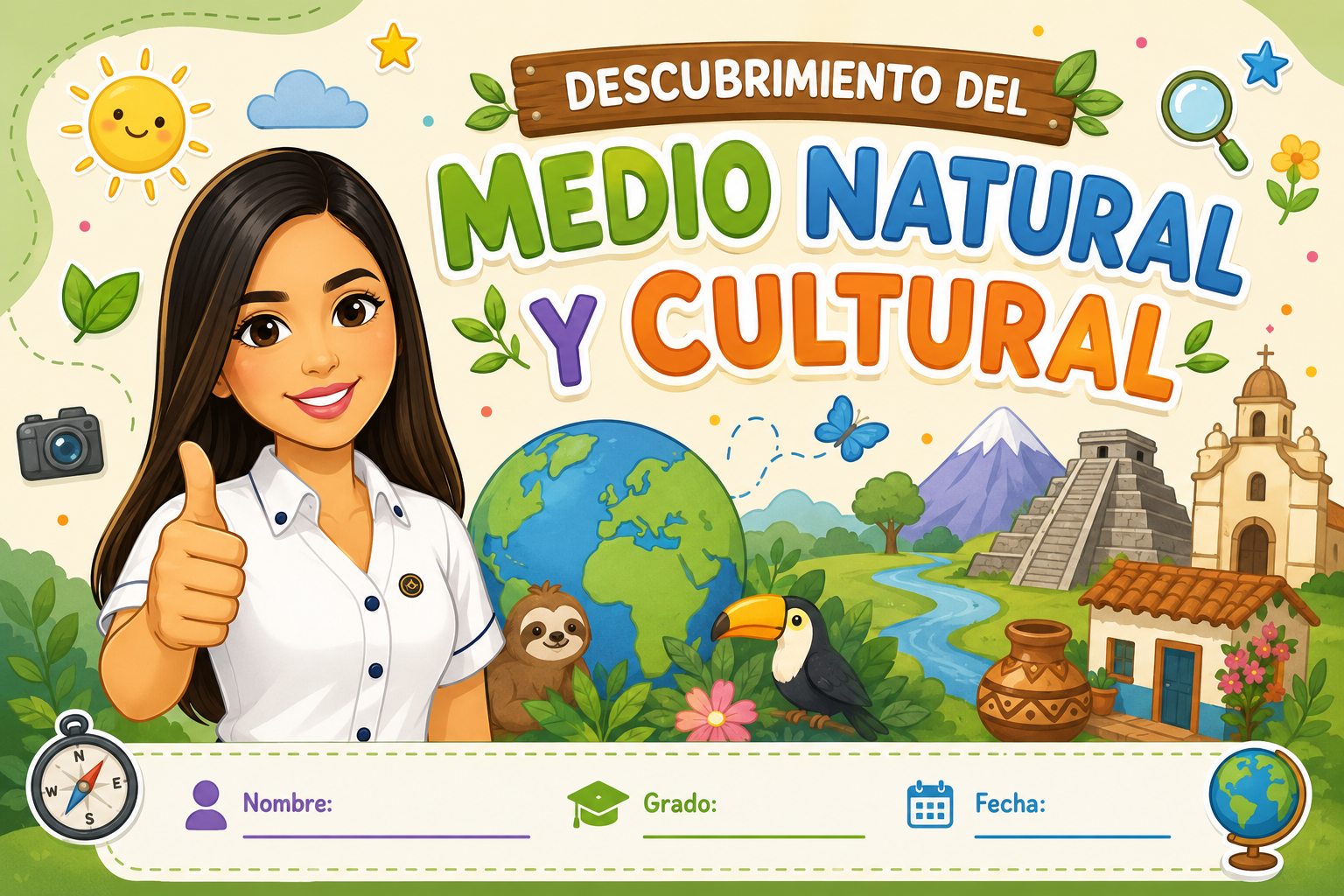 1ER. GRADO "A" - DESCUBRIMIENTO DEL MEDIO NATURAL/IDENTIDAD Y AUTONOMÍA/CONVIVENCIA - MATU26