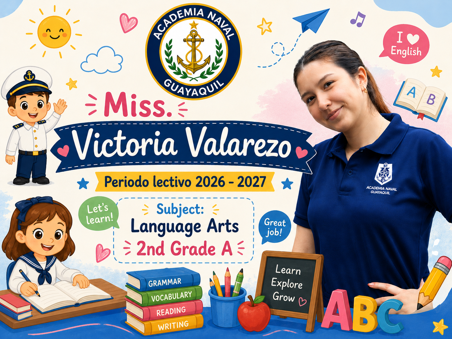 2DO. GRADO "A" - LANGUAGE ARTS - MATU26