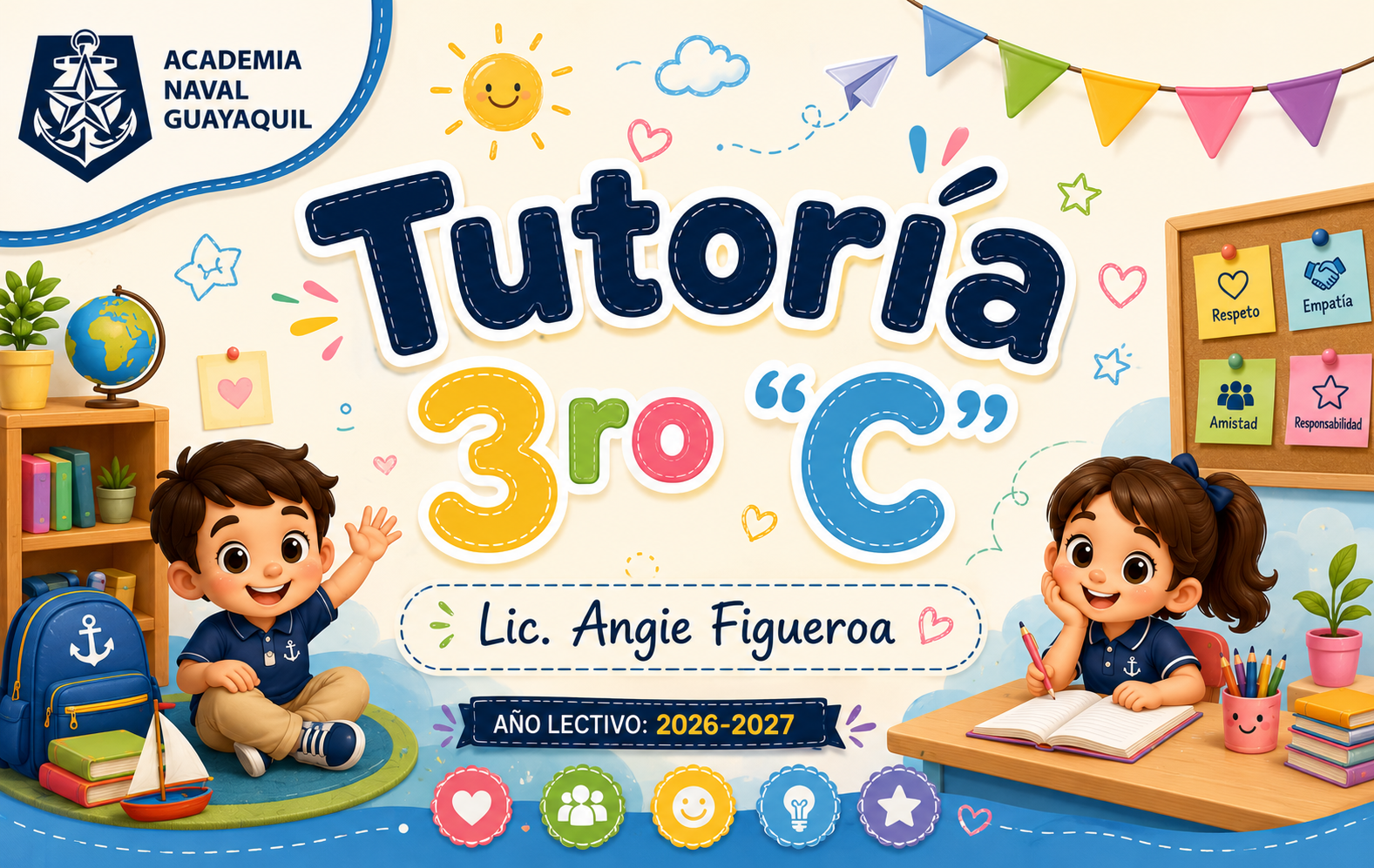 3RO. GRADO "C" - TUTOR DE GRADO - MATU26