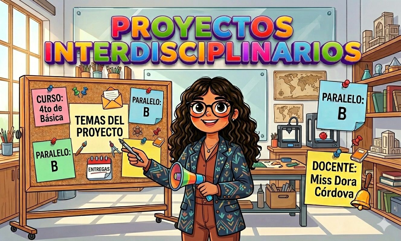 PROYECTOS INTERDISCIPLINARIOS 4TO "B"