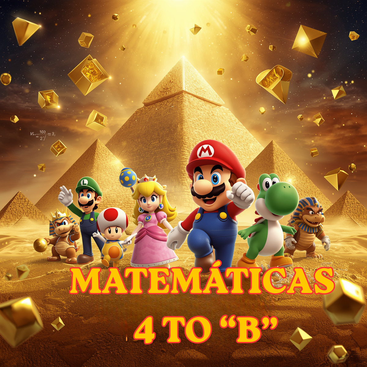 4TO. GRADO "B" - MATEMÁTICA - MATU26