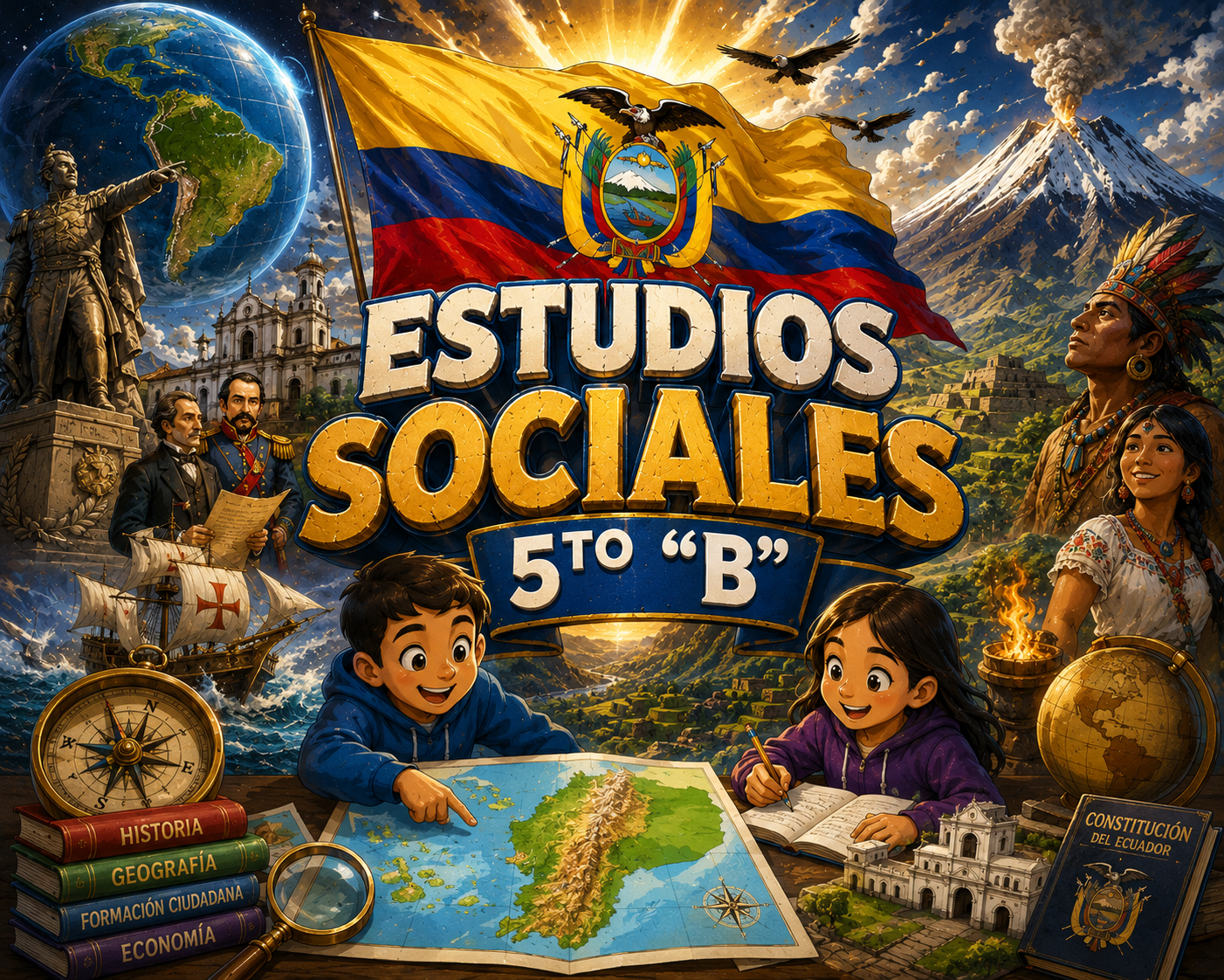 5TO. GRADO "B" - ESTUDIOS SOCIALES - MATU26