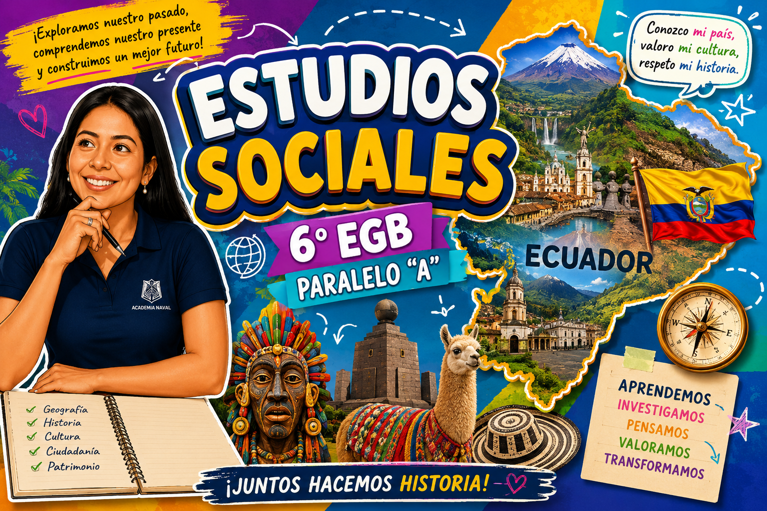 6TO. GRADO "A" - ESTUDIOS SOCIALES - MATU26